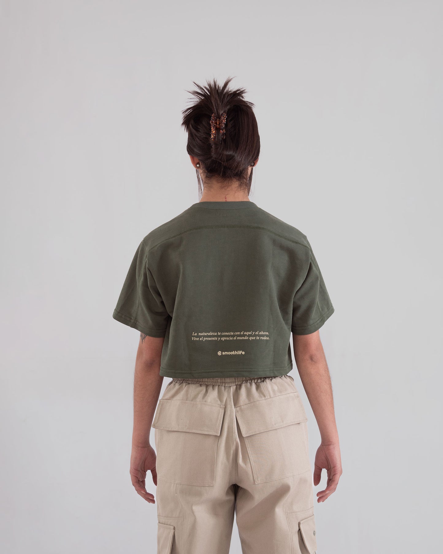 Crop Top Conature Verde Militar