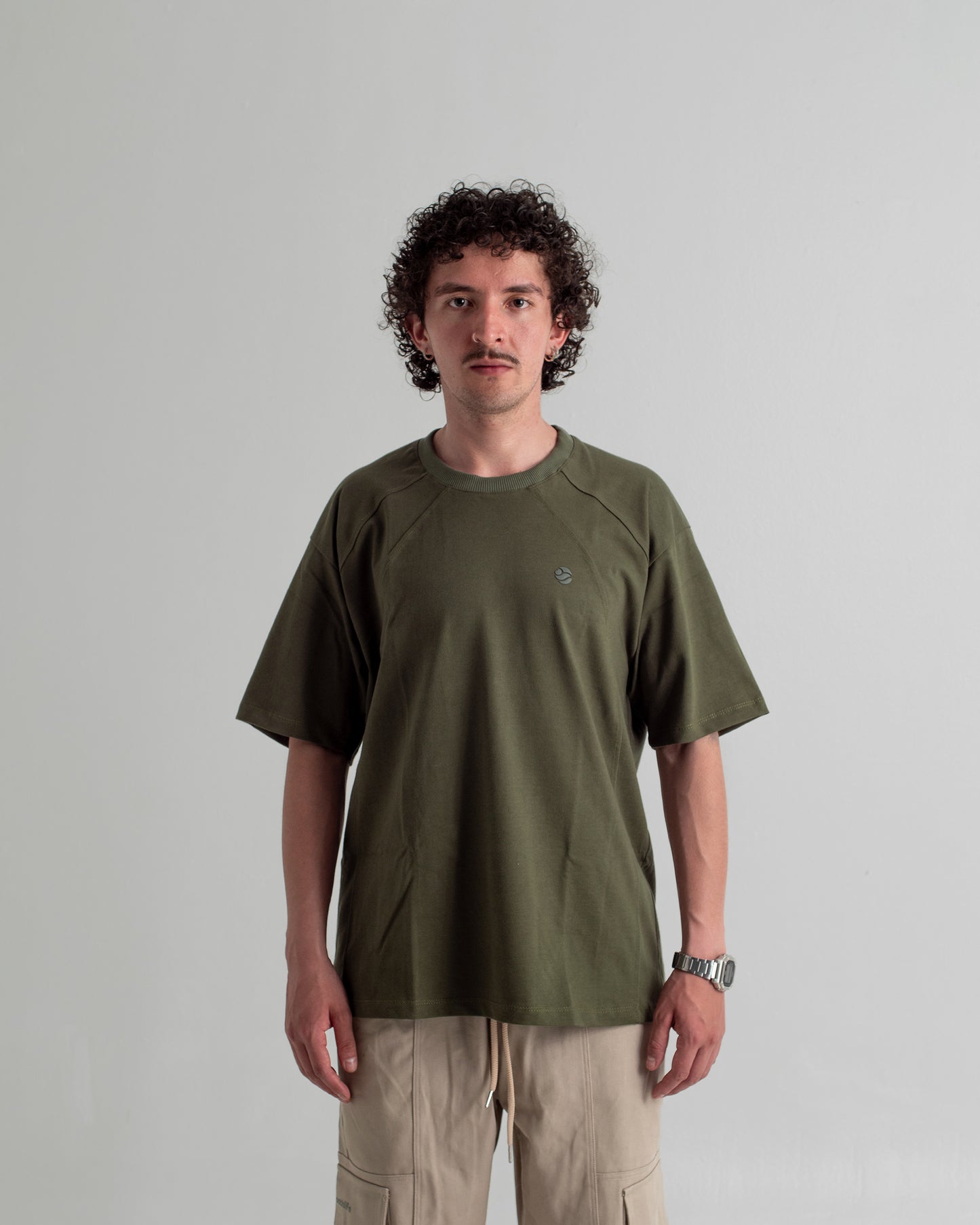 T-Shirt Verde Militar Life Force