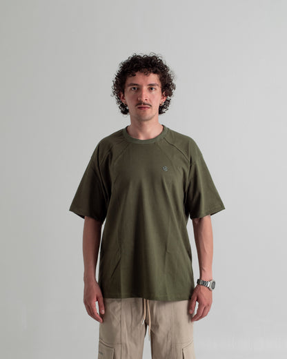 T-Shirt Verde Militar Life Force