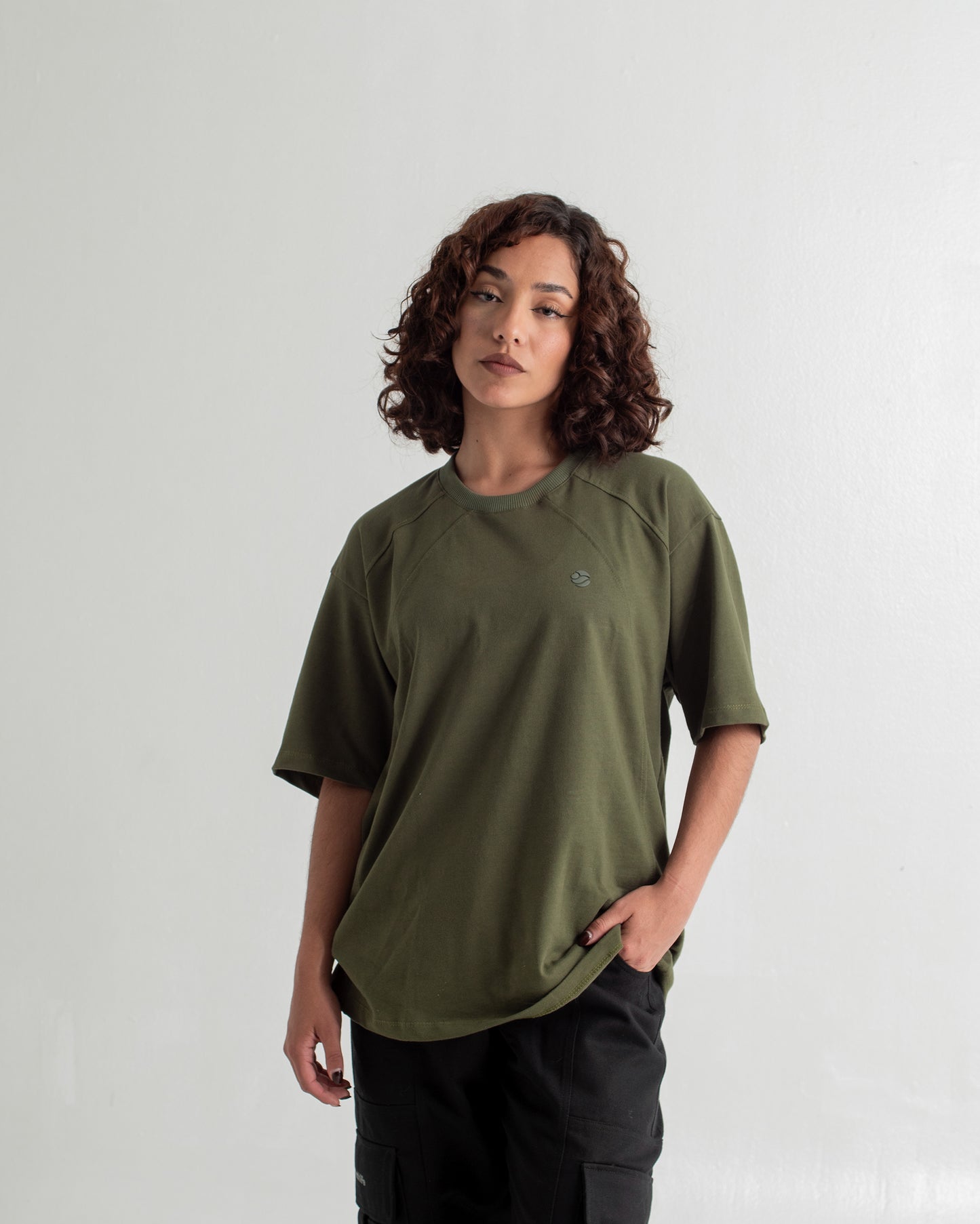 T-Shirt Verde Militar Life Force