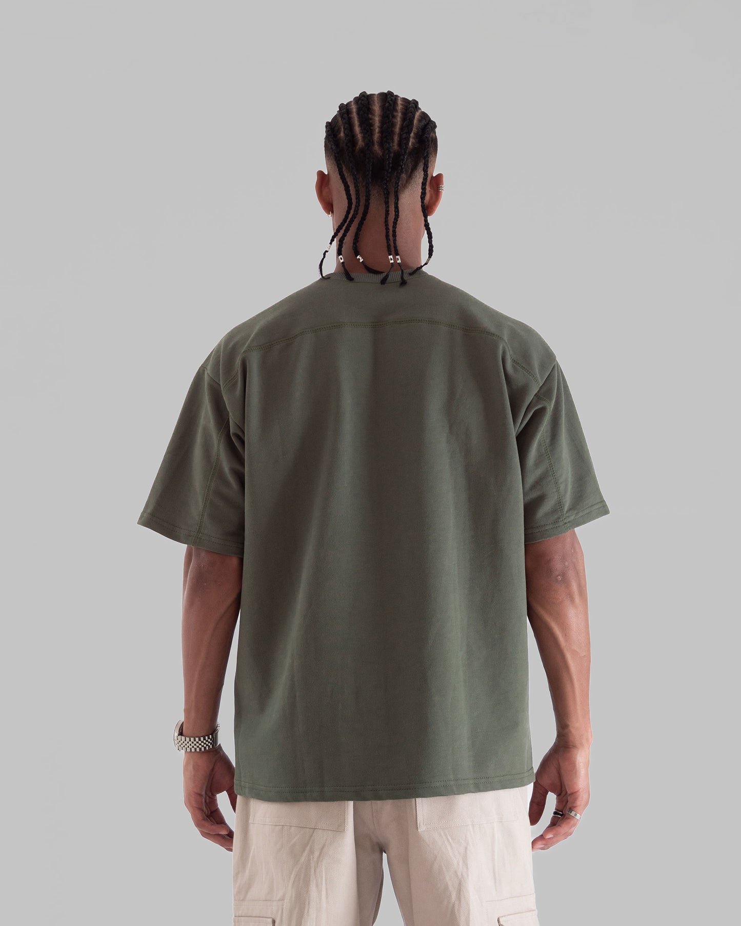 T-Shirt Basic Verde Militar